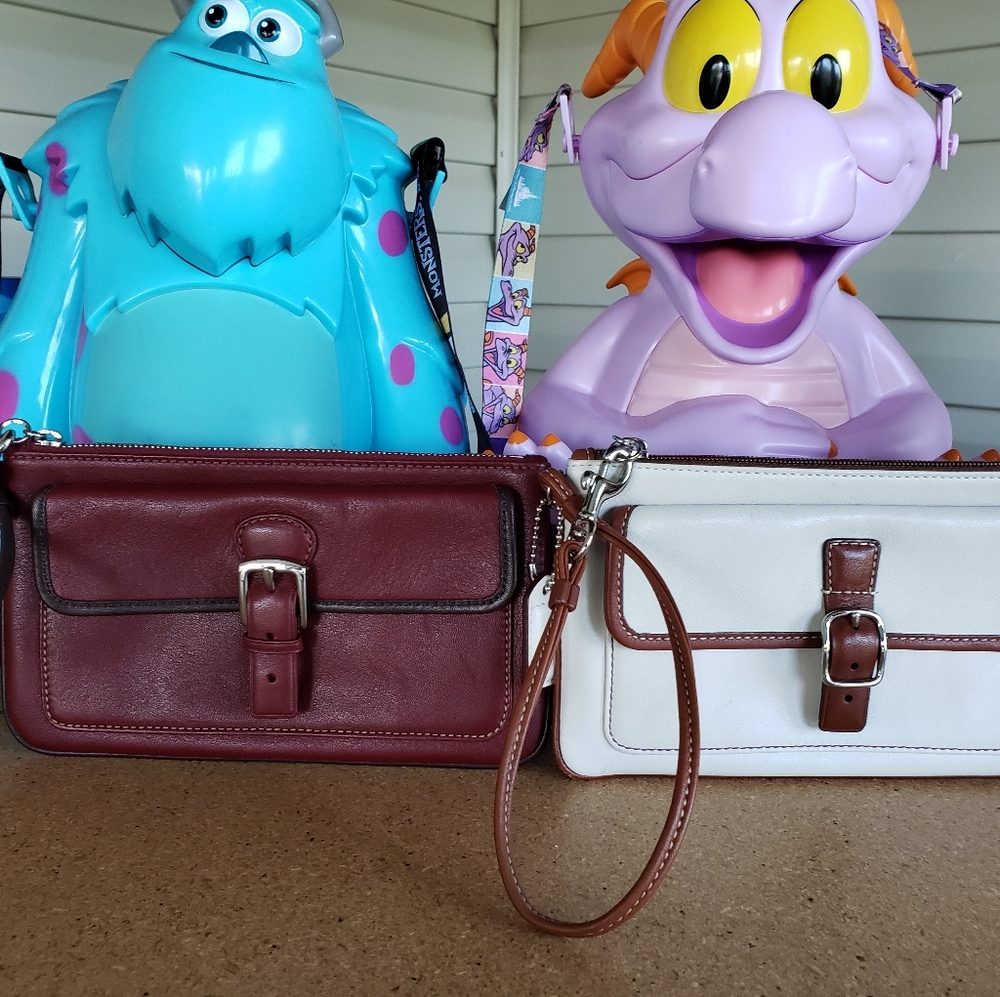 Set of coach Wristlets